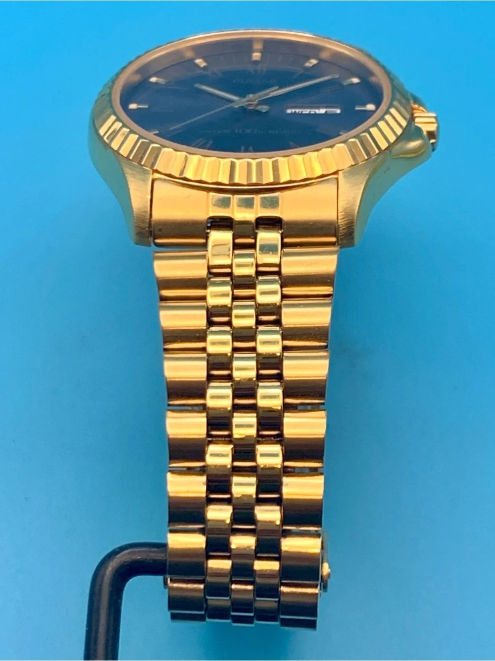 PULSAR By SEIKO V733-0A00 Men’s Vintage Wristwatch Day/Date Working New Battery